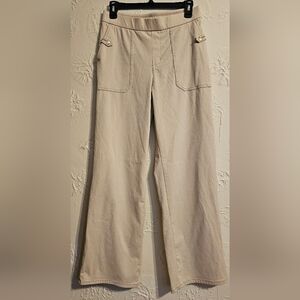 C Wonder Cream Color Wide Leg Jeans Size Small